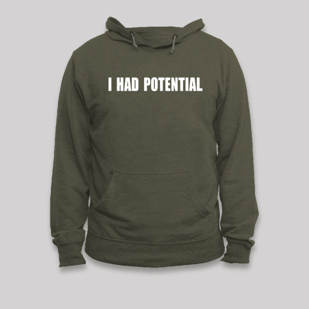 I Had Potential Funny Geek T-Shirt Geek Hoodie