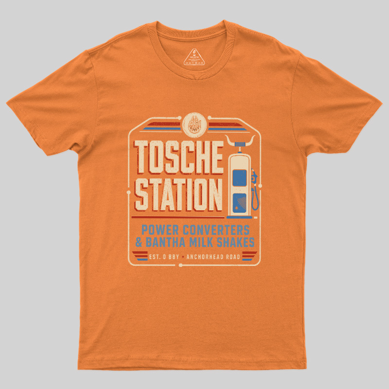 Space Gas Station Power Converter Geek T-Shirt