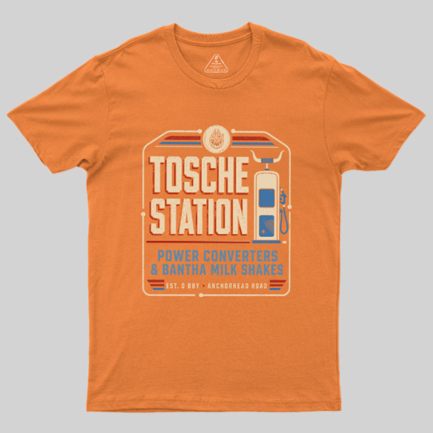 Space Gas Station Power Converter Geek T-Shirt