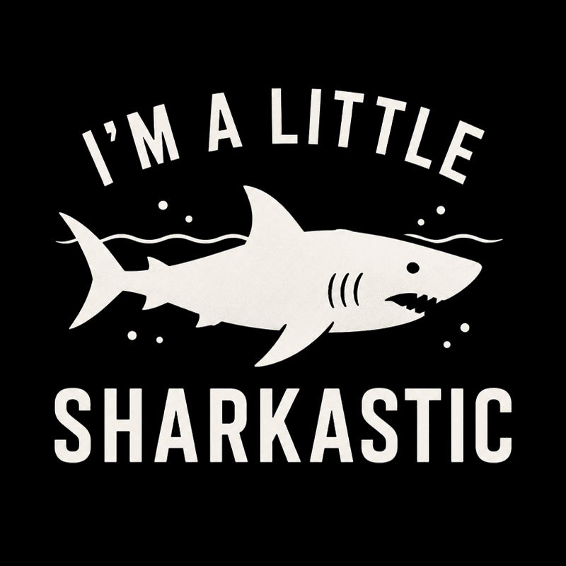 Sharkastic Geek T-Shirt