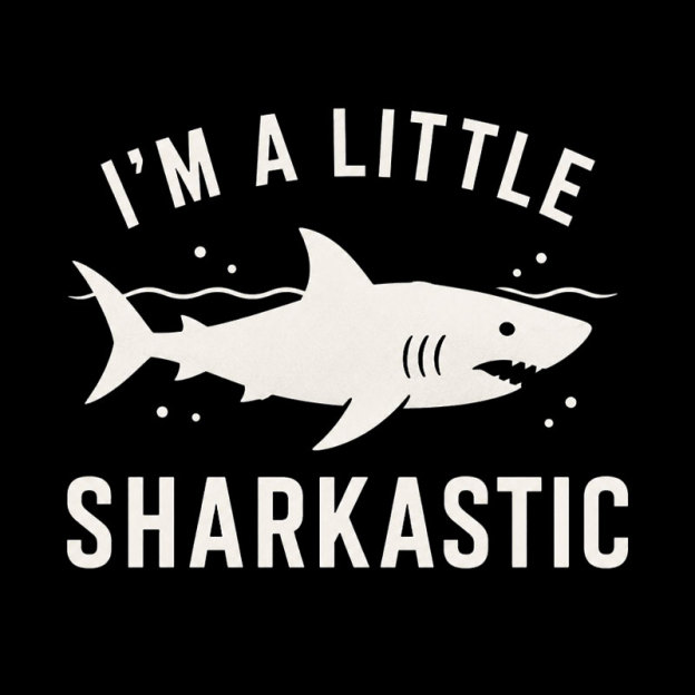 Sharkastic Geek T-Shirt