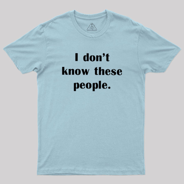 Stranger Alert Geek T-Shirt