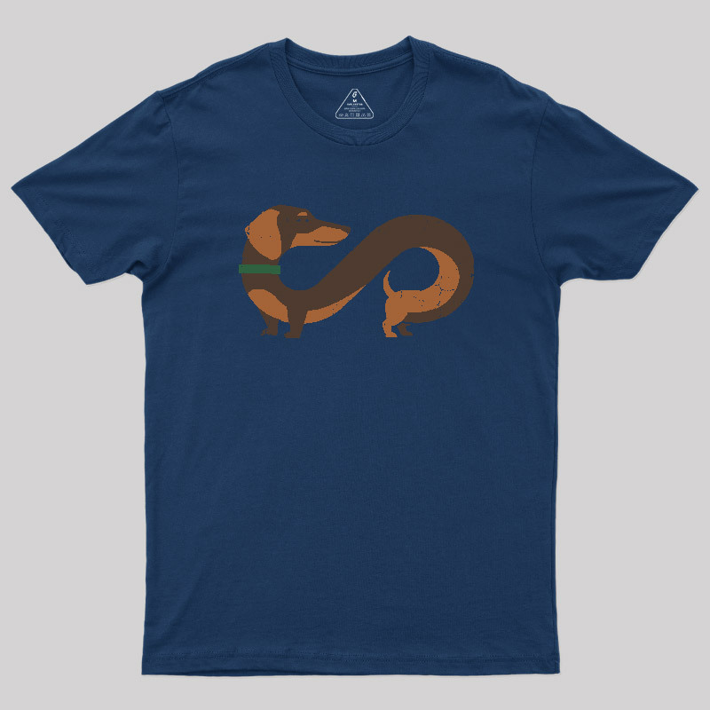Infinite Sausage Dog Geek T-Shirt