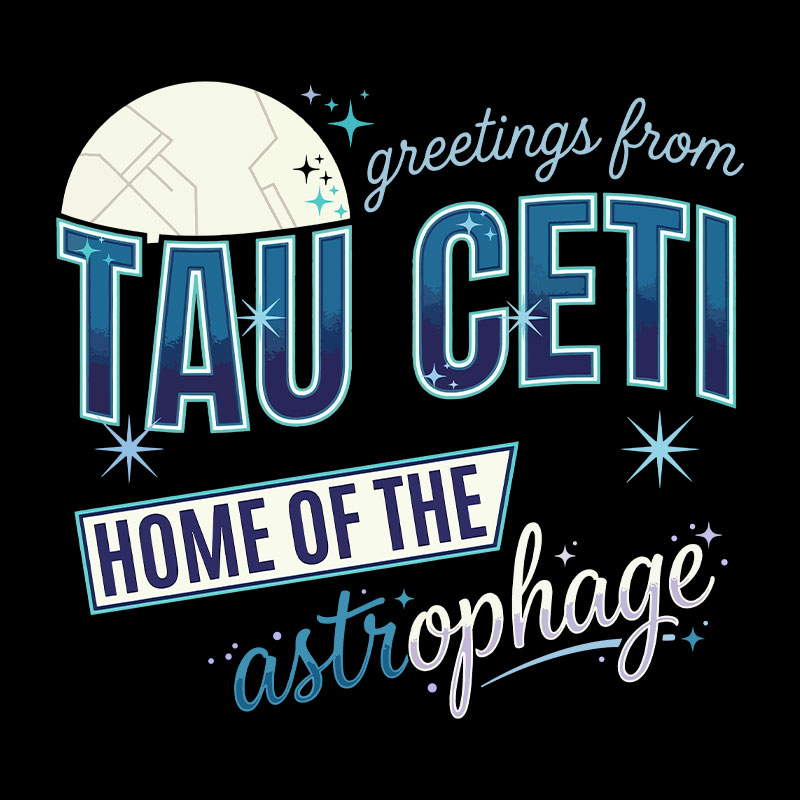 Greetings From Tau Ceti Geek T-Shirt