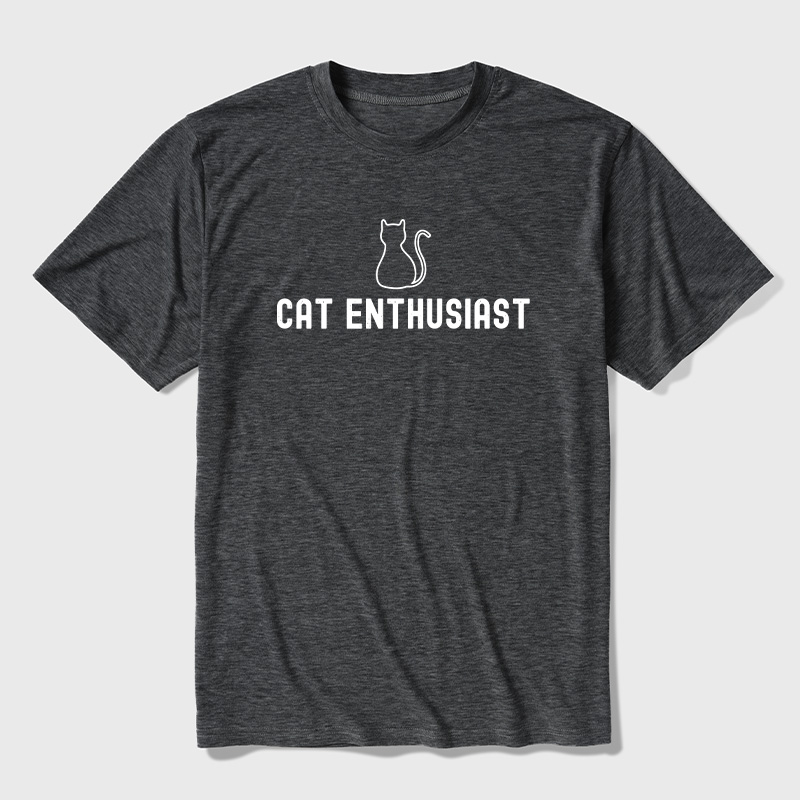 Cat Enthusiast Ultra Soft Heather Tees