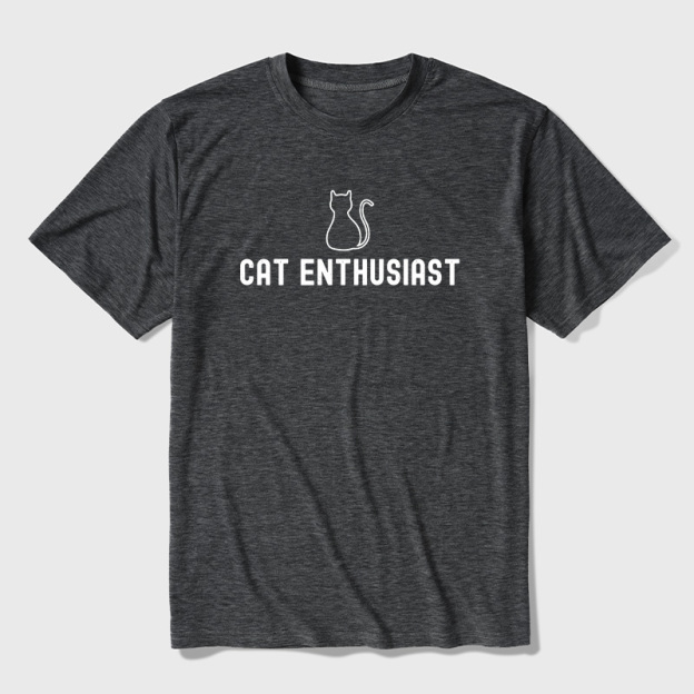 Cat Enthusiast Ultra Soft Heather Tees