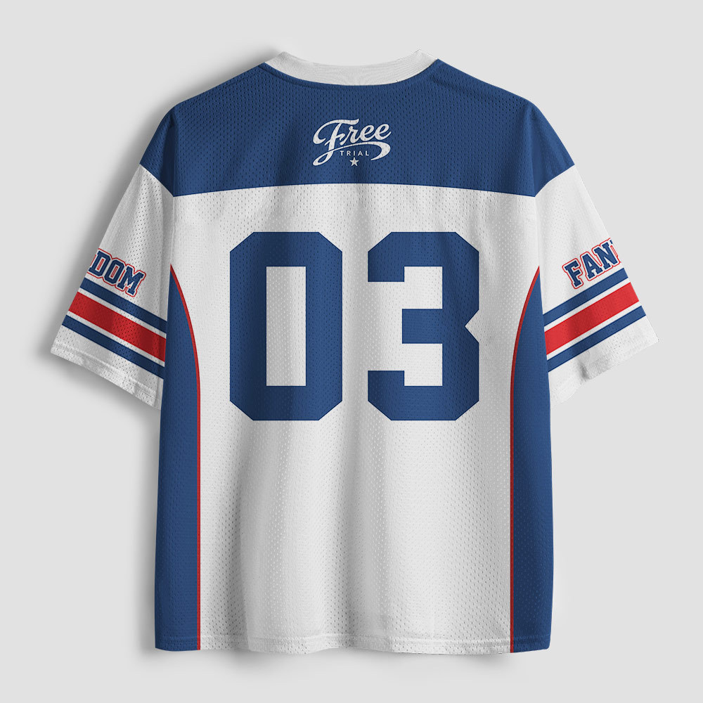 Free Trial Fandom Geek Mesh Jersey