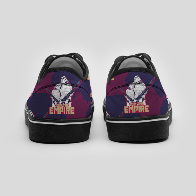Galactic Empire Geek Canvas Shoes