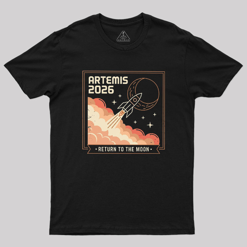 Return To The Moon Geek T-Shirt