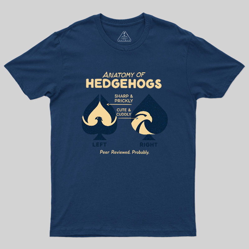 Anatomy Of A Hedgehog Geek T-Shirt