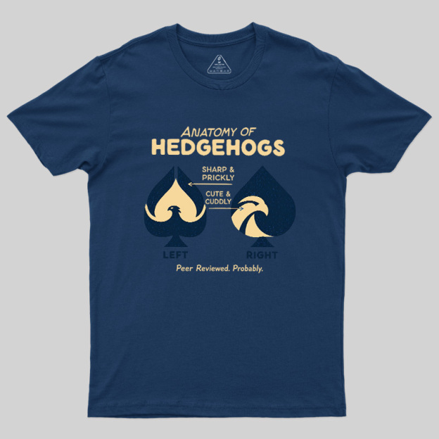 Anatomy Of A Hedgehog Geek T-Shirt