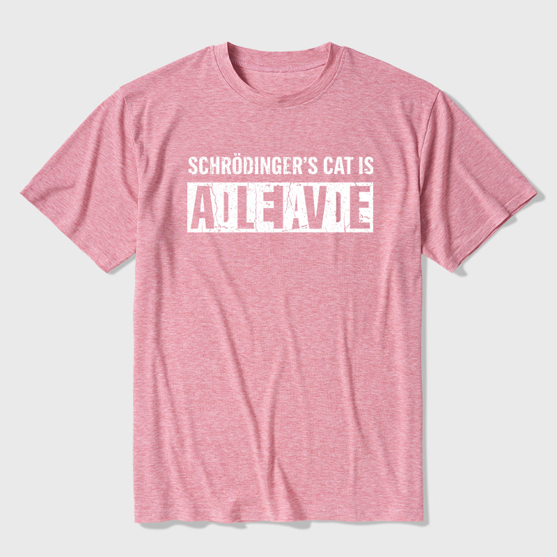 Schrodingers Cat Ultra Soft Heather Tee