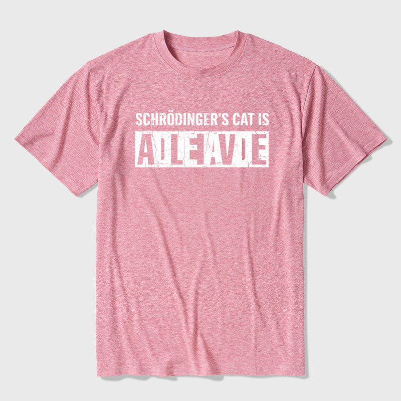 Schrodingers Cat Ultra Soft Heather Tee