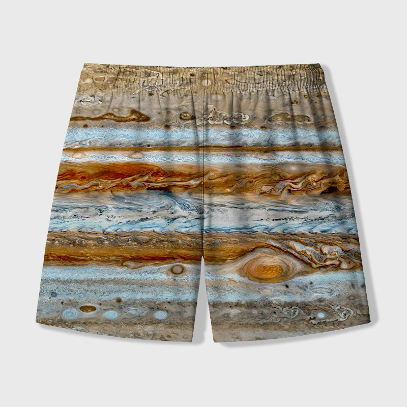 Jupiter Geek Hawaiian Swim Trunks
