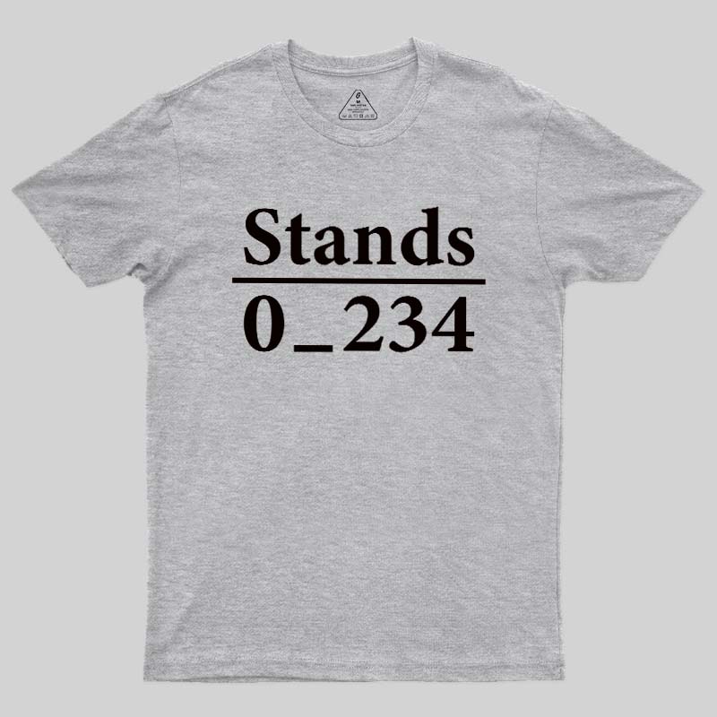 No 1 Under Stand T-shirt
