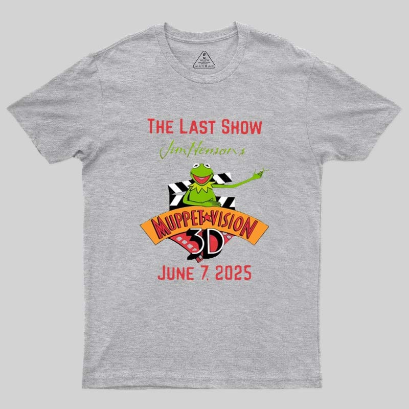 The Last Show Muppet Vision 3D Geek T-Shirt