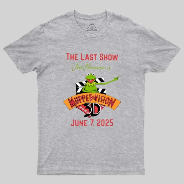 The Last Show Muppet Vision 3D Geek T-Shirt