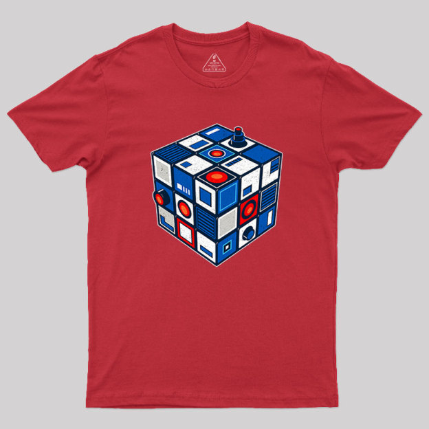 Droid Cube Geek T-Shirt
