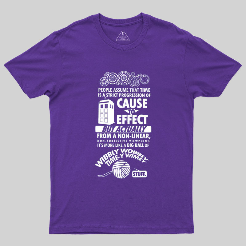 Timey Wimey Geek T-Shirt