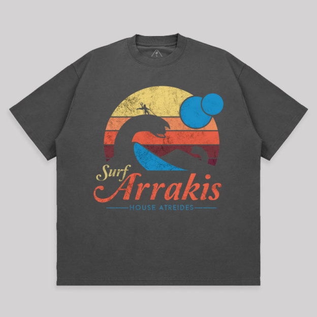 Visit Arrakis Unisex Oversized T-shirt