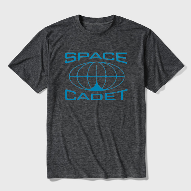 Retro Space Cadet Ultra Soft Heather Tees