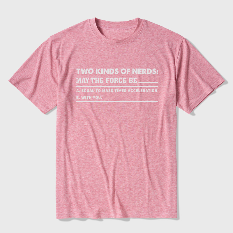 Two Kinds of Nerds Ultra Soft Heather Tee