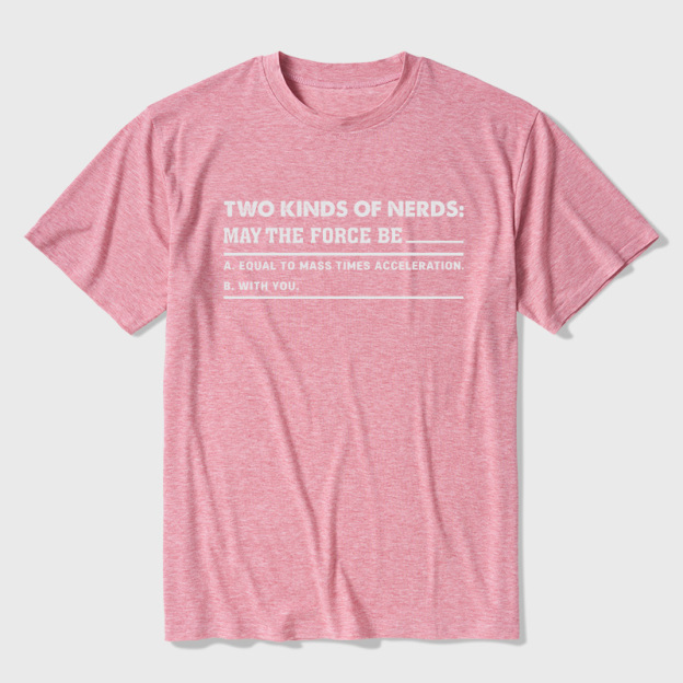 Two Kinds of Nerds Ultra Soft Heather Tee