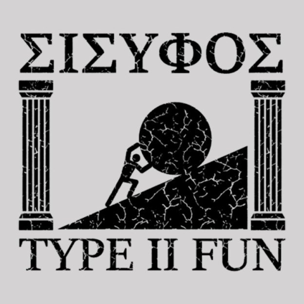 Sisyphus Type II Fun Geek T-Shirt