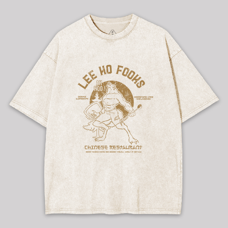 Lee Ho Fooks Vintage Geek Washed T-shirt