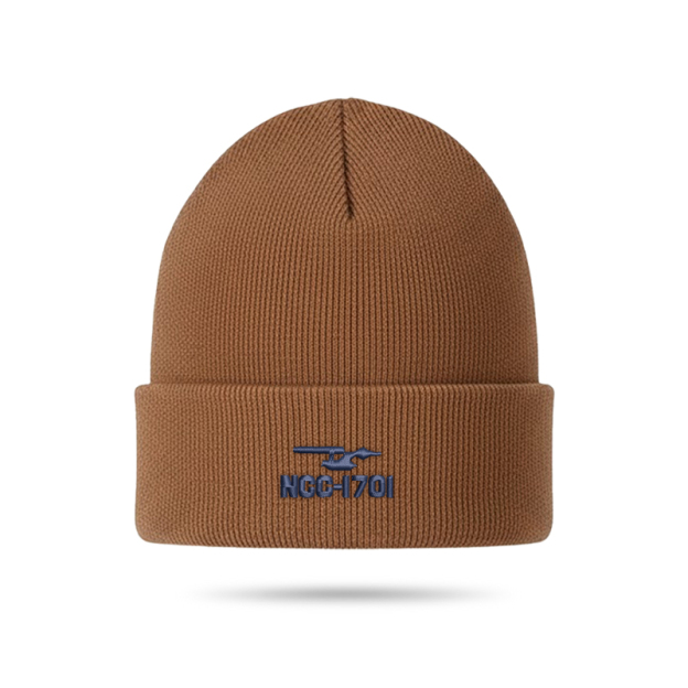 Ncc 1701 Geek Embroidered Beanie