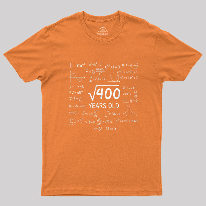 The Age Equation Geek T-Shirt