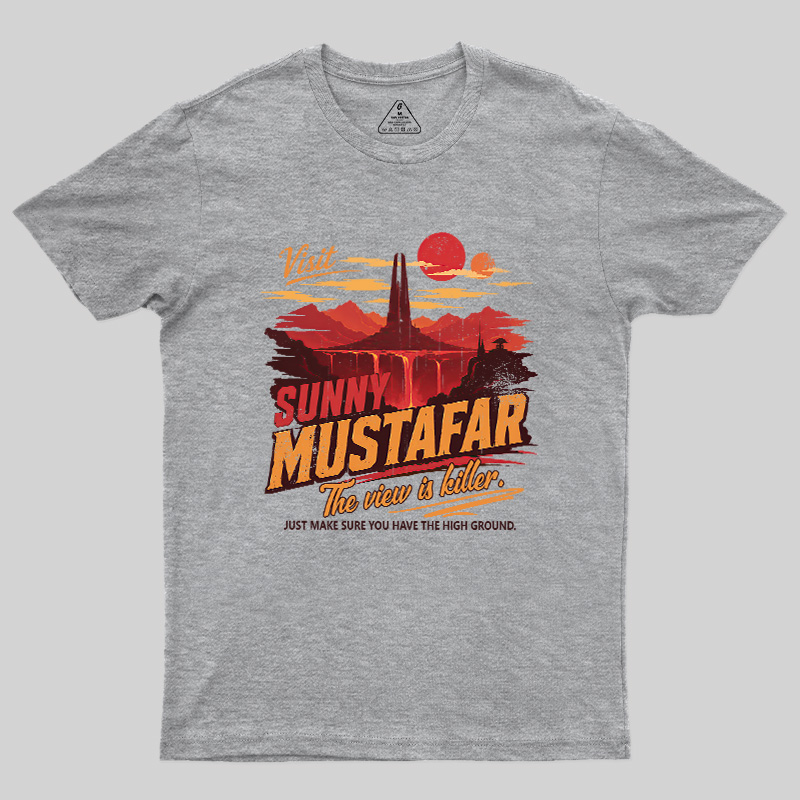 Sunny Mustafar Geek T-Shirt