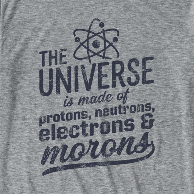 The Composition Of The Universe Science Ultra Soft Heather Tee