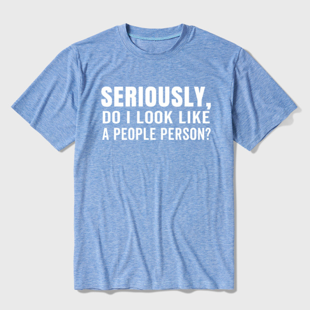 Not a People Person Ultra Soft Heather Tee