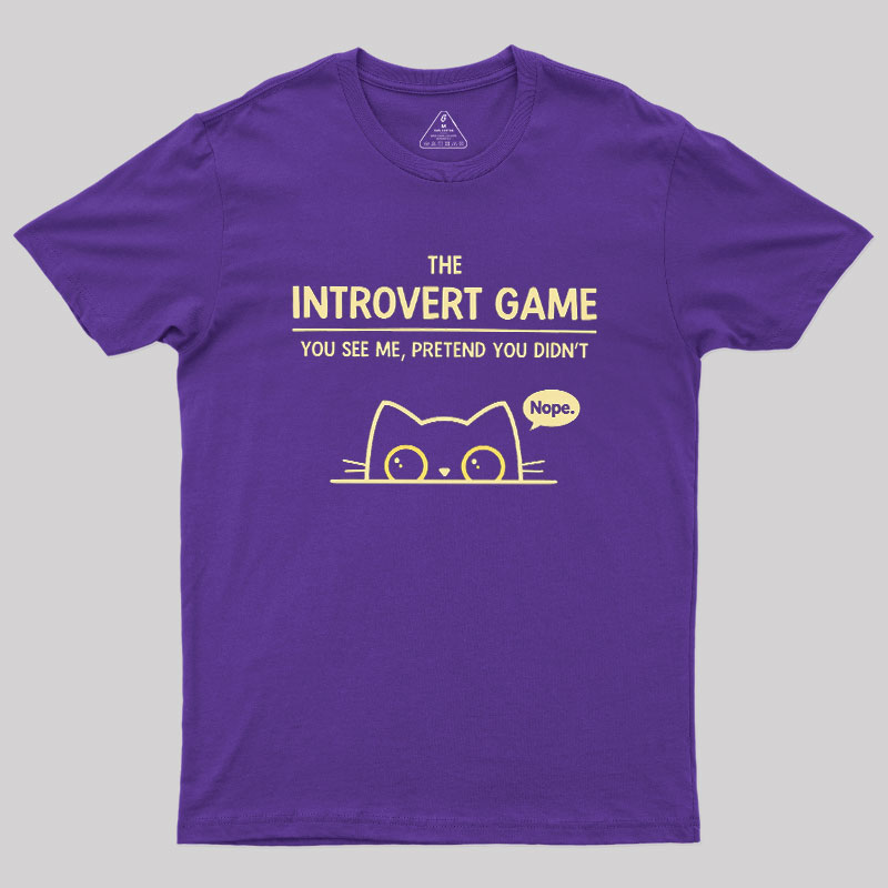 The Introvert Game Geek T-Shirt