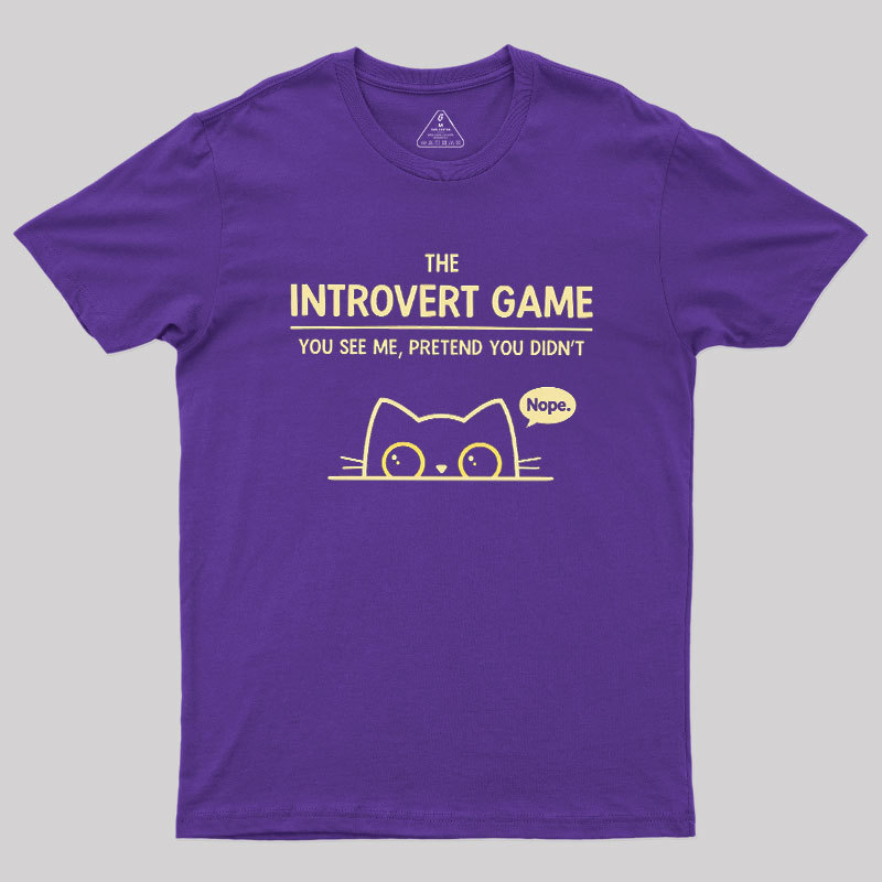 The Introvert Game Geek T-Shirt
