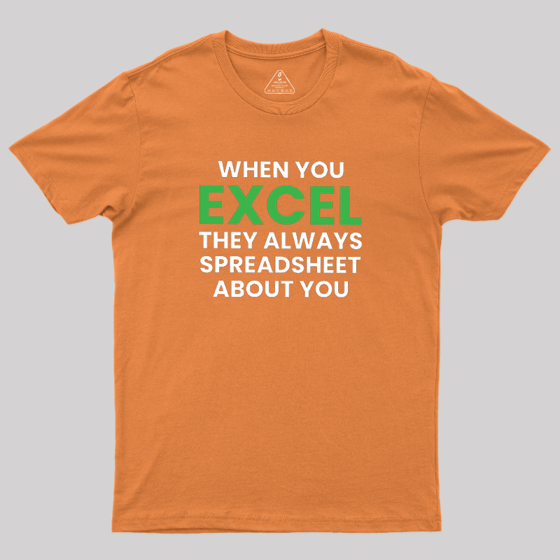 Excel-lent Pun Geek T-Shirt