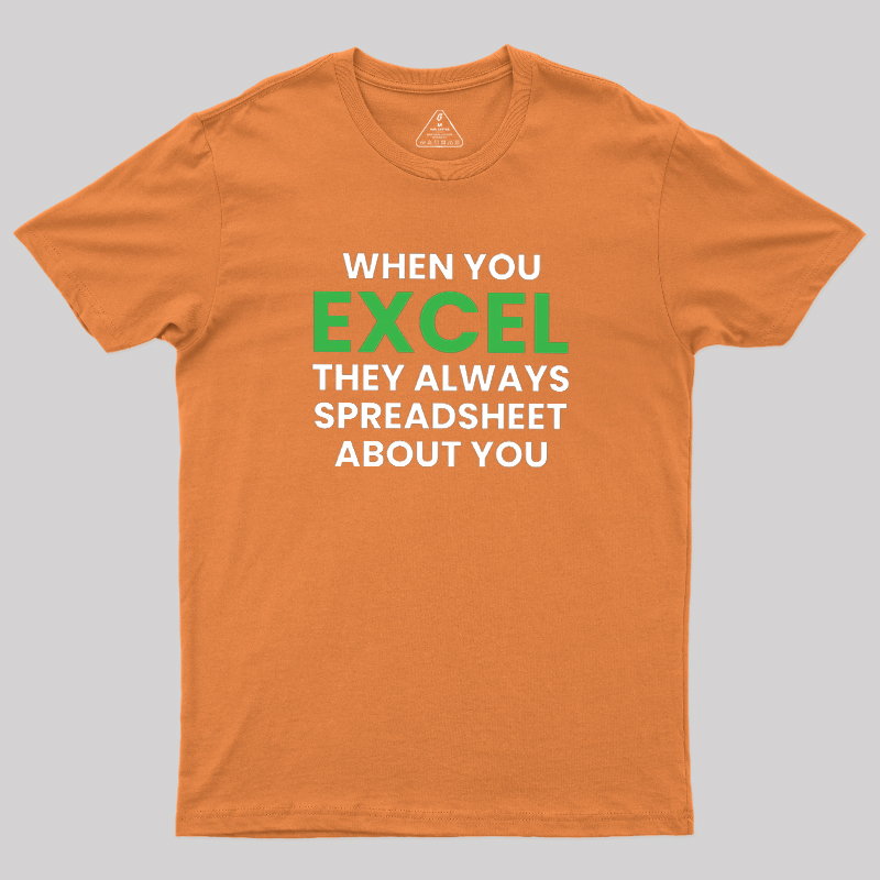 Excel-lent Pun Geek T-Shirt