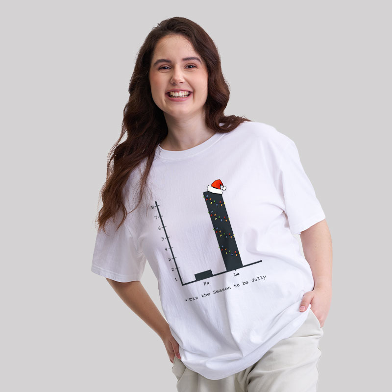 Christmas Carol Math Bar Graph Baseball ? Geek T-Shirt