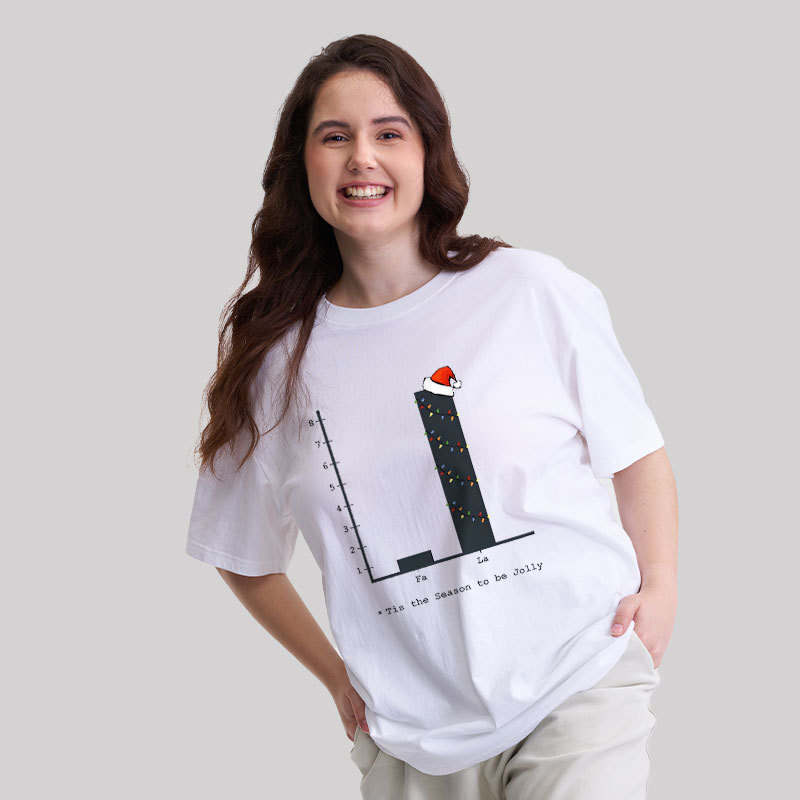 Christmas Carol Math Bar Graph Baseball ? Geek T-Shirt