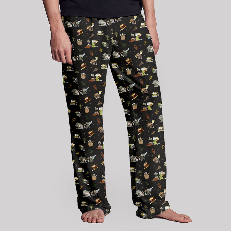 Cat Ring Lord Geek Loungewear Pants
