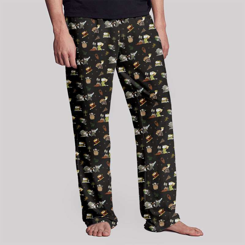 Cat Ring Lord Geek Loungewear Pants