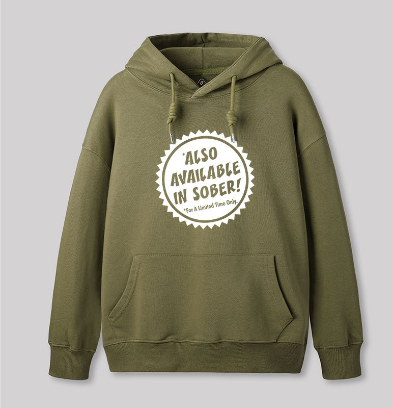 Also Available In Sober Geek Hoodie
