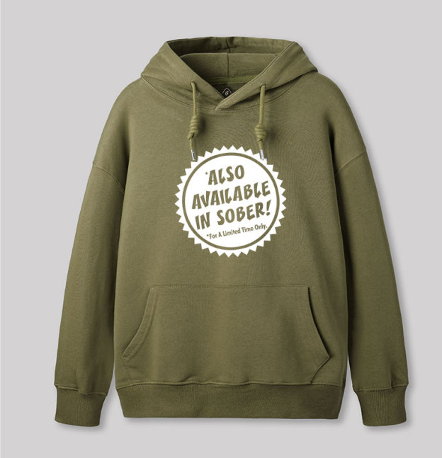 Also Available In Sober Geek Hoodie