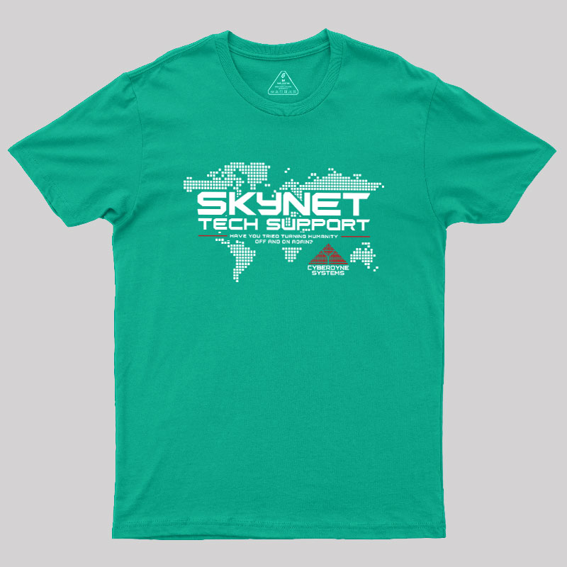 Skynet Tech Support Geek T-Shirt