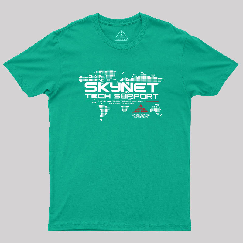 Skynet Tech Support Geek T-Shirt