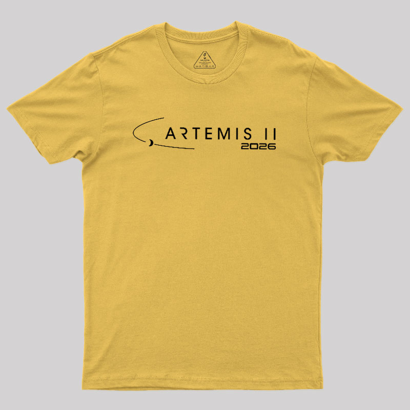Artemis II 2026 Geek T-Shirt