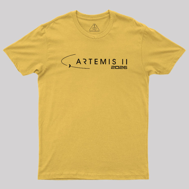 Artemis II 2026 Geek T-Shirt