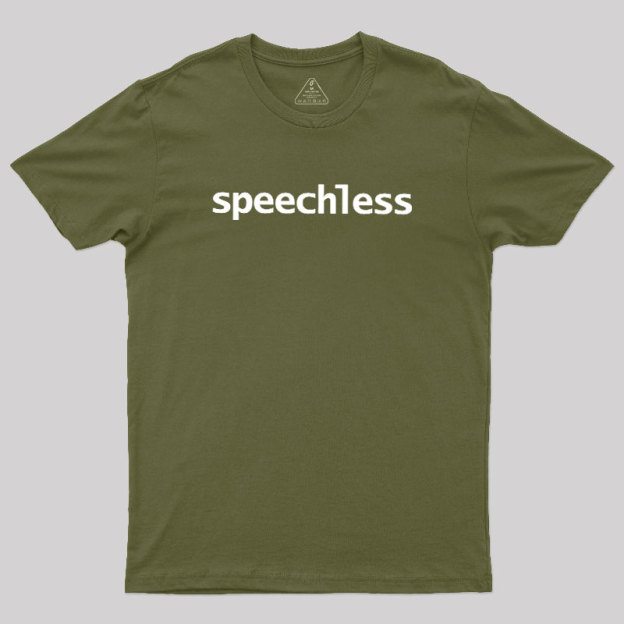 Speechless Geek T-Shirt