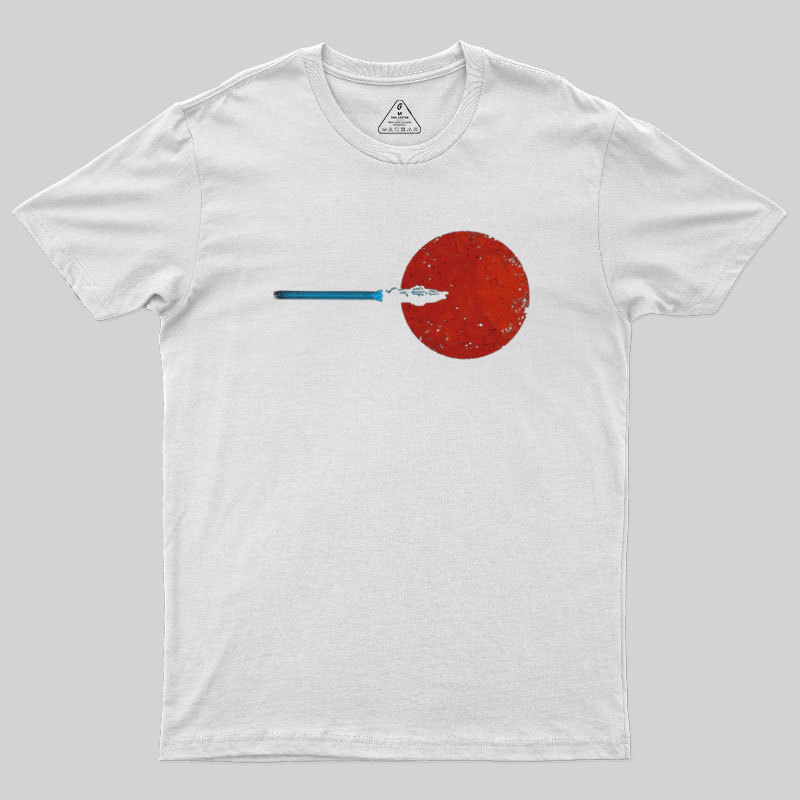 Lone Ship To Mars Geek T-Shirt